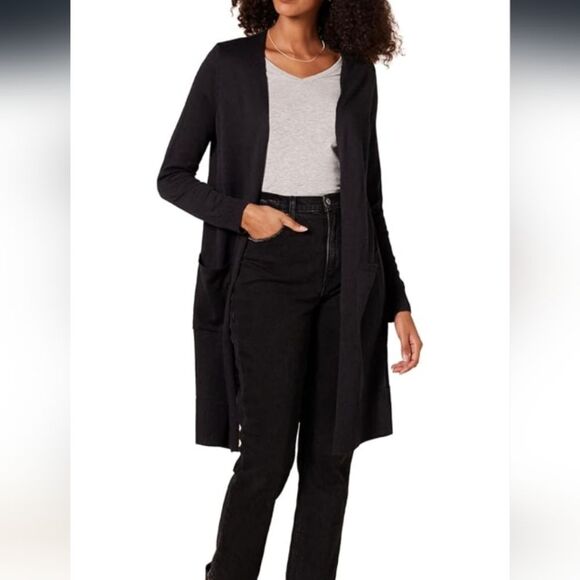 Amazon Essentials Lightweight Longer Length Open-Front Cardigan Size 3X NWT - Picture 6 of 10